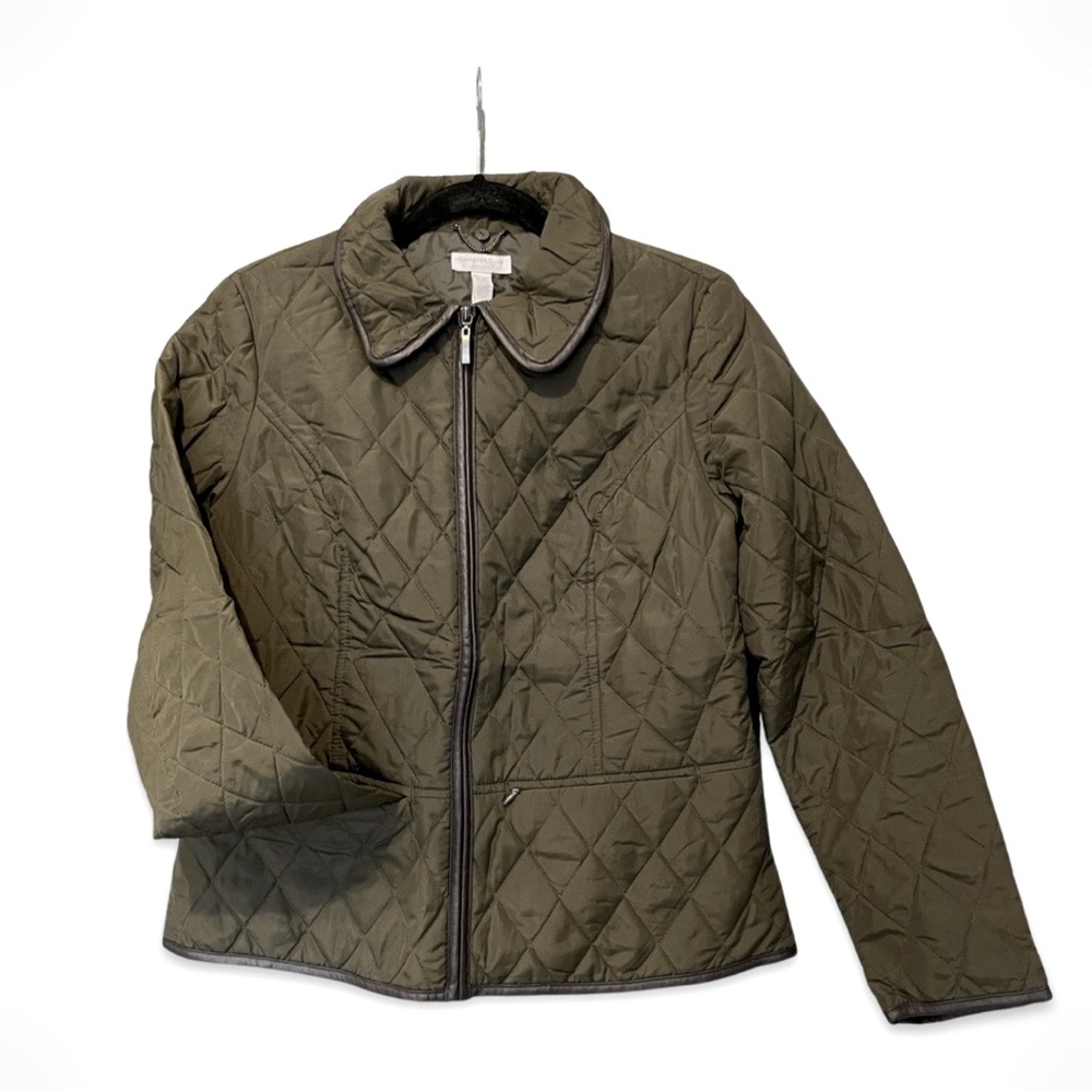 Charter Club Quilted Jacket, Petite